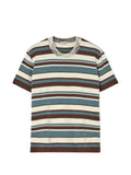 Burberry striped check trim T-shirt