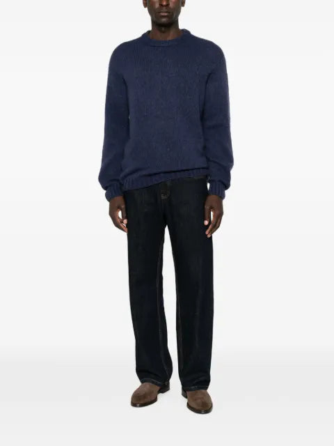 original vintage style Hope ribbed-trim sweater