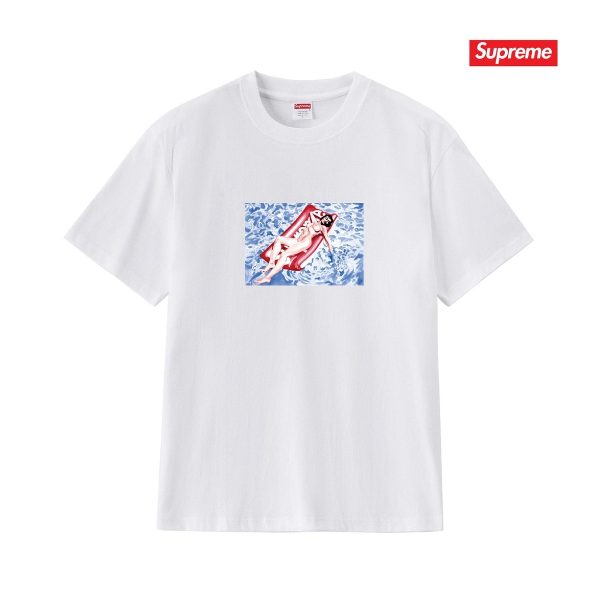 Supreme Rectangular Graphic T-Shirt