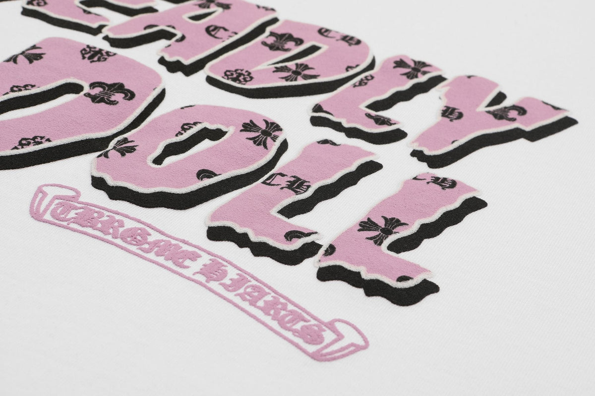 Chrome Hearts Deadly Doll Girl Graphic Short-Sleeve T-Shirt