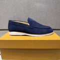 Louis Vuitton Men’s Textured Slip-On Loafers